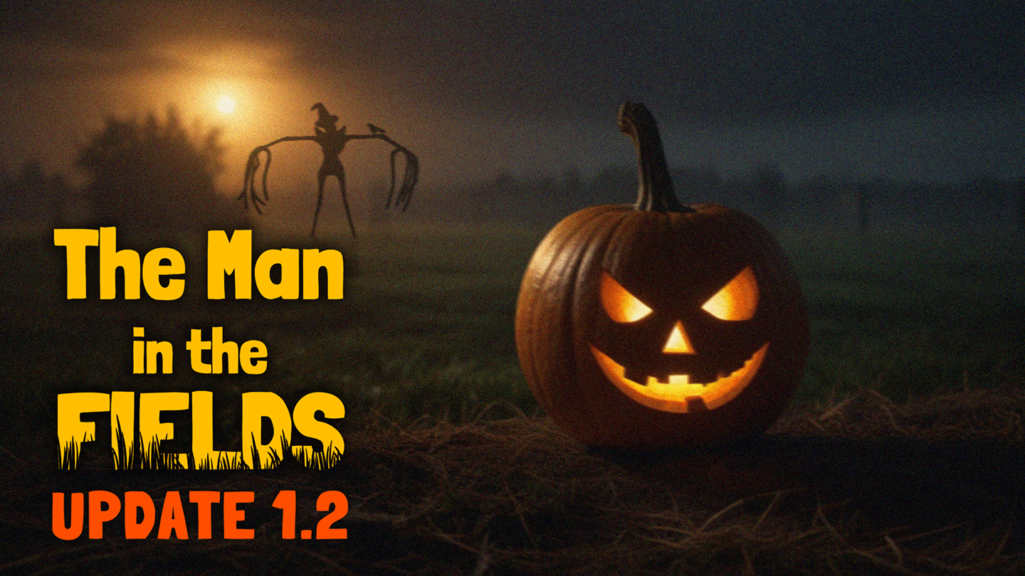 man in the fields scary creepy horror game